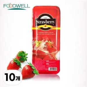 푸드웰 국산 가당 냉동 딸기 10kg (1kgX10개)