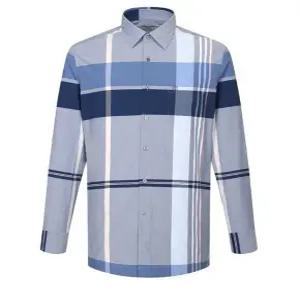 (메세지카드+사은품)S/S 면혼방 빅체크 캐쥬얼남방 DMP3SHCL140-N1