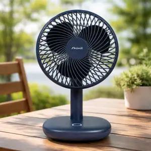 신일 BLDC 무선 미니 탁상용 선풍기 3엽날개 자연풍 캠핑선풍기 SIF-NV04KP