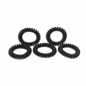 블랙 헤어밴드 스프링 100개입 coleta