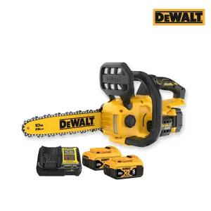 디월트 20V 5.0Ah 브러쉬리스 체인톱 25cm DCMCS565P2 배터리세트 목재