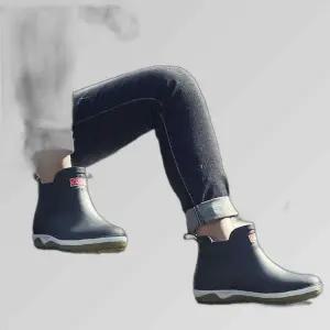 남자 데일리 스트릿 장화 편한 앵클 레인 신발 부츠