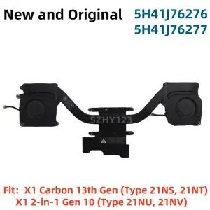 Lenovo ThinkPad X1 Carbon 13th X1 2-in-1 Gen 10 노트북 5H41J76276 5H41J76277 용 새 원본 CPU 냉각 팬