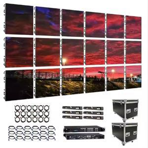 Pantalla 실내 옥외 LED 디스플레이 GOB P1.83 P1.95 P2.6 P3.91 임대 비디오 벽 무대 이벤트 배경 패널