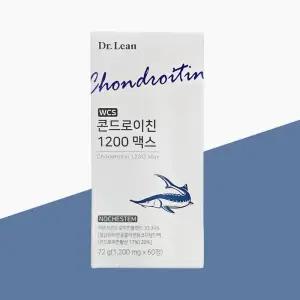 닥터린 콘드로이친 1200 맥스 1200mg x 60정 1박스 콘도로이친 부모님무릎 철갑상어