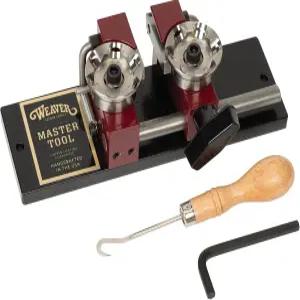 직조 가죽 공급 마스터 툴 에저 수동 컴팩트 엣지 베벨러 스트랩 너비 1/2인치에서 3인치까지 적합 벨트용