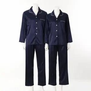 [갤러리아] [커플]가볍고 부드러운 착용감 좋은 실크필 커플 파자마[VPA4517WM]