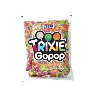 캔디 트레프 트릭시 고팝 플랫 롤리팝 2kg 대용량 캔디 막대사탕 사탕