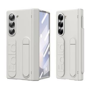 보호 6 스크린 폴드 갤럭시 5 3용 4 펜 슬롯 7 힌지형 폰 필름이 삼성 손목 및 S펜 케이스 홀더 Z 포함된 스트랩