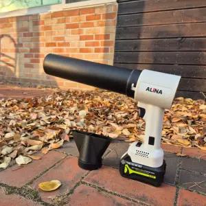 알리나 허리케인건 충전 송풍기 무선 블로워 제설 낙엽 세차 마끼다호환