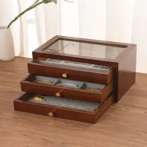 원목 보석함 오동나무 악세사리보관함 목걸이 돌반지