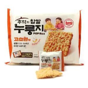 한마루 추억의찹쌀 누룽지팝 고소한맛 288g(24g x12입) (낱개)
