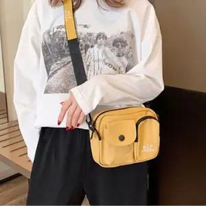 미니 크로스백 캔버스백 가벼운 데일리 숄더 토트백 kVY9+8Dcj