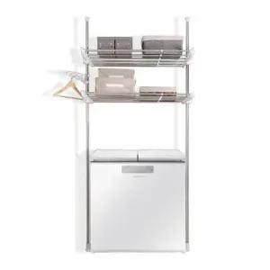 베란다선반 폭조절 세탁기선반 2단 김치냉장고선반