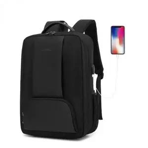 남성 USB 잠금백팩 정장 가방 배낭