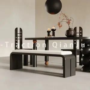 복고풍 벤치 클래식 캐주얼 소파 라운지 의자 대기