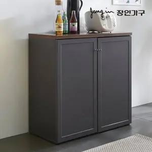 [장인가구]쉐프 그레이 800 주방수납장
