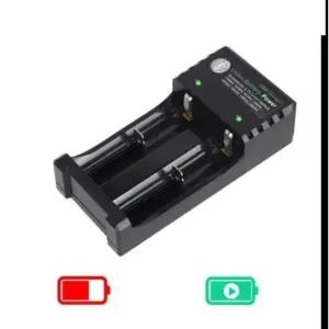 2구 충전지 홀더 건전지 보조배터리 안전 고온저항 (WFJLV44)