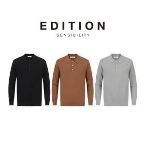 [에디션앤드지]25 FW 남자니트 밀라노 긴팔 티에리 니트 3종 1택 NEF3ET1921 DR4488 451454