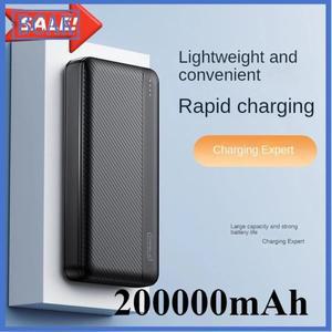 대용량 보조베터리 200000 안드로이드 휴대휴대폰 범용 BCAK용 mAh 20000mah 고속 충전 휴대용