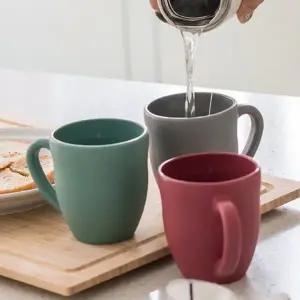 실리콘 머그컵 안전 열탕 220ml 실리콘 손잡이 컵 내열 국산 어린이 유아 무지 캠핑