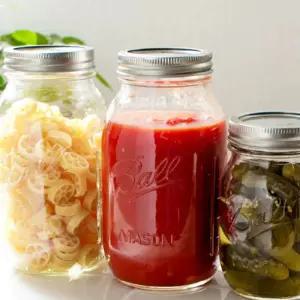 픽유아 11번가 유리밀폐캔 유리병 야채샐러드 견과 보관병 장아찌 피클