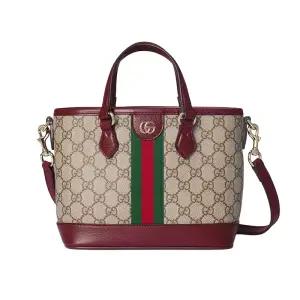 (풀구성품) 구찌 오피디아 미니 토트백 로쏘 앙코라 836848