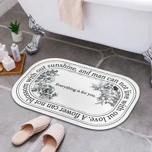 BLOSSOM SUNSHINE 욕실 발매트 현관 러그 국내생산 (KYR-WA238FA)