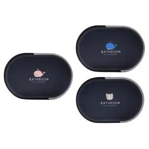 타원형 발매트 약40x60cm 디자인랜덤 규조토 (KYR-WAD9F30)