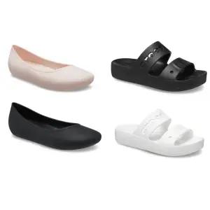 [크록스](김해점)바야 플랫폼샌들,브루클린 플랫 2종 모음 208188-001,208188-100,209834-001,209834-6UR