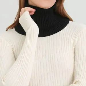 페이크 목폴라 셔츠 니트 남방 레이어드 넥워머