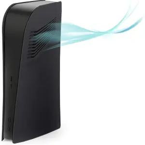 쿨링 통풍구가 있는 디지털 에디션 페이스 플레이트 PS5 콘솔용 스킨 쉘 패널 플레이스테이션 5용 액세서리