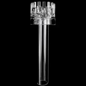 12/16mm(1/2 ID) 튜브용 수족관 심은 수조 필터용 표면 스키머 워터 오일 클린 도구 유입 유출수가 포함된