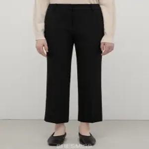 백 밴딩 테이퍼드 팬츠 SWWSLP32040