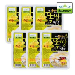칠갑농산 똑쌀떡국 174g x 6개