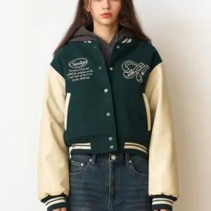 행텐 HC04 여성바시티 패딩점퍼 여성바시티 패딩야구점퍼 10490-111-802