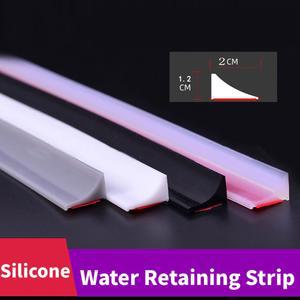 방수액 주방 유지 스트립 실리콘 자체 접착 도어 분리 샤워 배리어 욕실 액세서리
