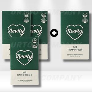 [3+1] 랩앤뷰티 뉴티 차전자피 식이섬유 시원한 장건강 4박스 (120포)