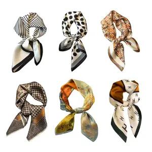 여성 쁘띠스카프 봄 실크스카프 OFS-DMSCF01