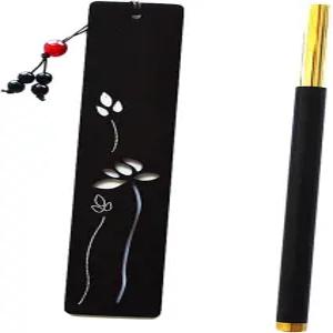 KLPODAU 북마크 펜 선물 상자 세트 중공 제품 축하 기념품