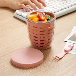 최화정 과일컵 후르츠팟 푸르트팟 샐러드 과일 도시락통 과일통 P688