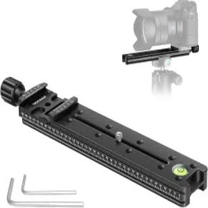 카메라용 신형 200mm 프로페셔널 레일 노달 슬라이드 메탈 퀵 릴리스 클램프