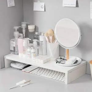 TBZ 우드 모니터 스탠드 받침대 컴퓨터 선반 거치대