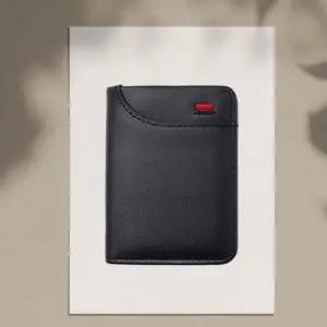 남성 무지 지갑 심플 디자인 슬림 카드 수납 반지갑