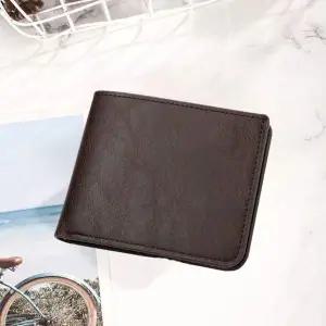 깔끔한 슬림 디자인 남성 무지 지갑 카드 보관 반지갑