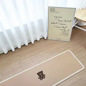 아기곰 규조토발매트 욕실 주방 현관 발매트 대 (KYR-WC8D7C5)