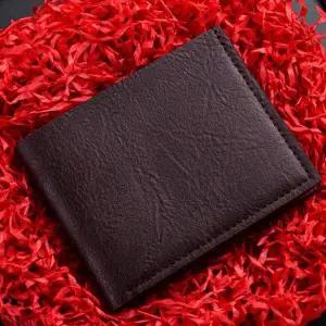 모던한 무지 슬림 반지갑 지갑 수납 카드 남성 디자인