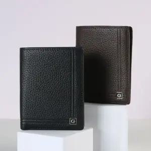 인기 대학생 반지갑 카드 수납 직장인 가죽 지갑 남성중지갑