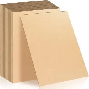 30 책 제본 백킹 스크랩북 배송 및 DIY 공예용 8.5 x 11 인치 칩 보드 시트 40PT (0.04 인치) 두꺼운
