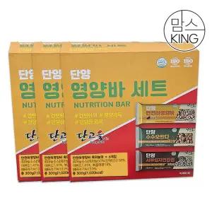 [맘스킹]온전식품 단양솔솔 영양바 만천하영양바 50gx6개 3세트